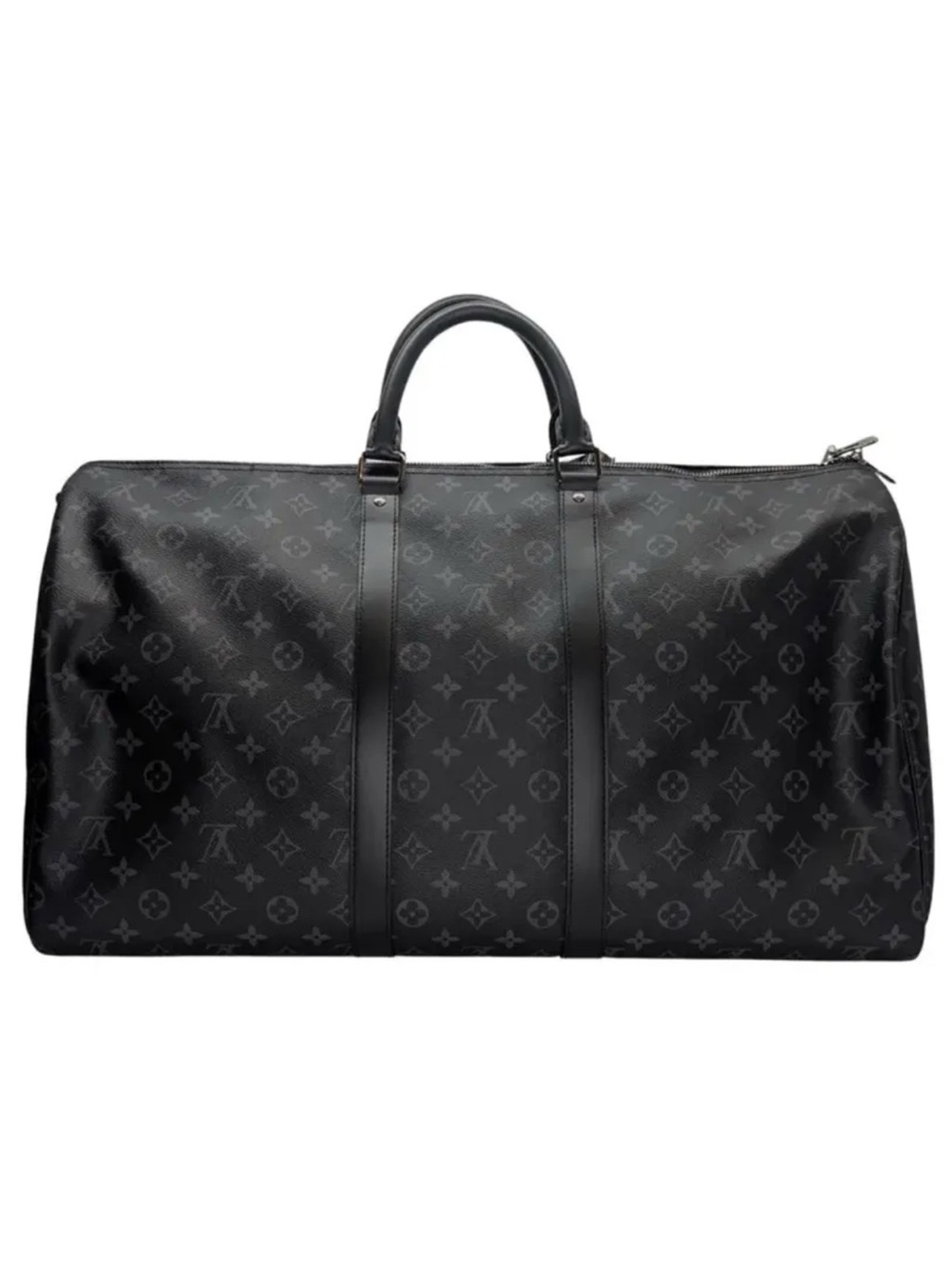 Black Monogram Duffel Bag